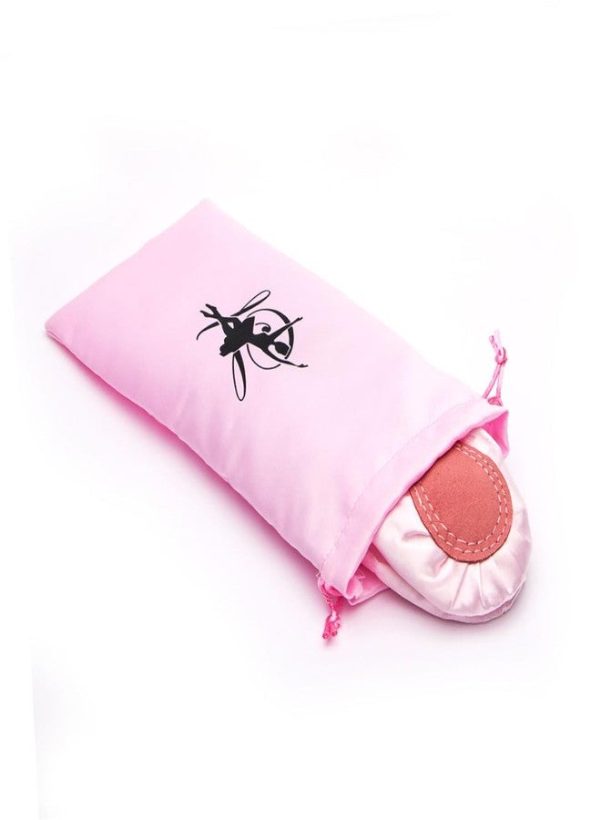 FONDOTIN 2pcs Drawstring Dance Shoe Storage Bag The Tote Bag Organizer Satin Pink Pointed Shoes Pouches Shoes Storage Pouches Dance Shoes Bags Washable Drawstring Bag X27 Shoe Bags - Image 3
